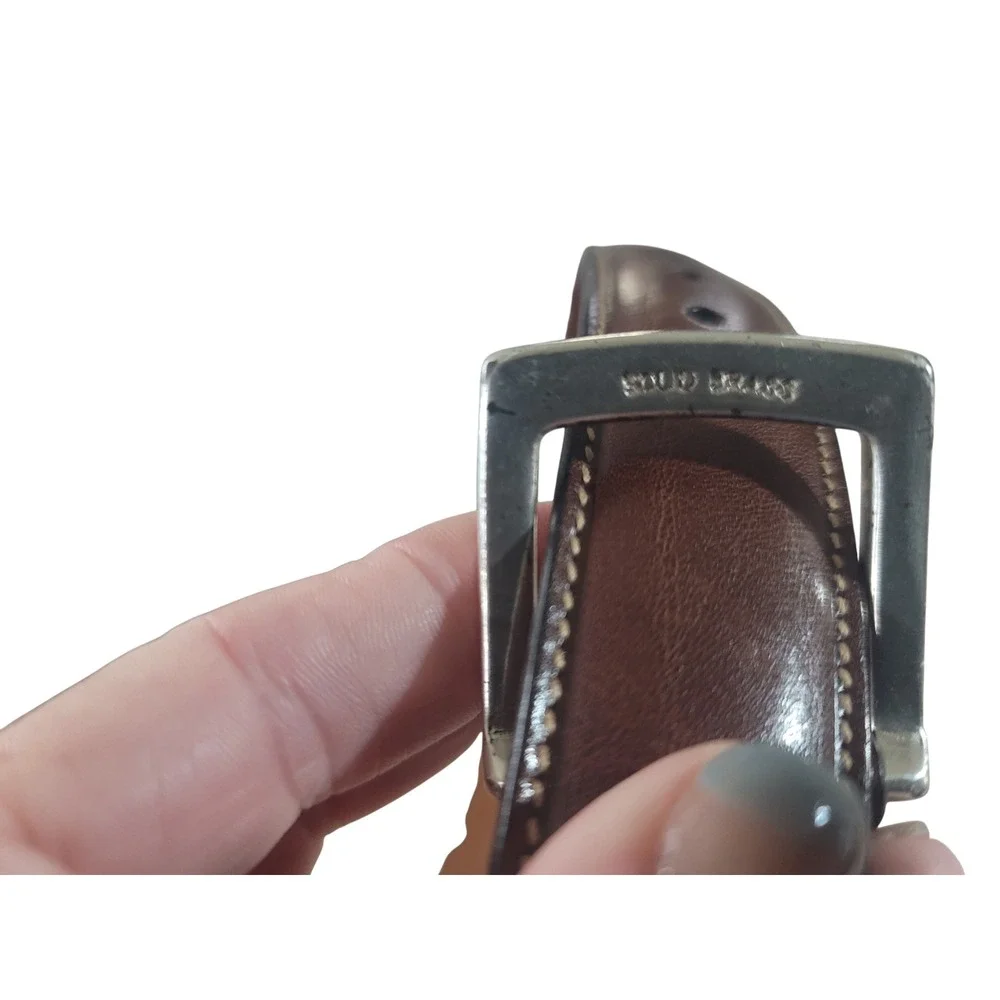 Brooks Brothers‎ Brown Leather Belt size 38
